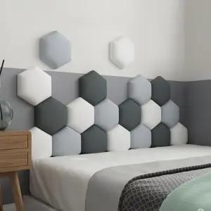 벽면 쿠션 벽가드 퍼즐 육각형 벽매트 충격방지 가구 모서리