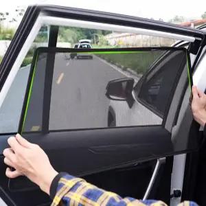 페이실리니야 RAV4 XA50 2020-2025 후방 승객 프라이버시 측면 창문 선쉐이드를 위한 토요타용 강력 자기