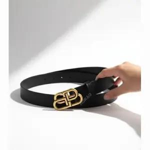 MUST IT_ 26SS BB 씬 가죽 벨트 581690 1CH04 1000)