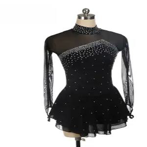 스케이팅 의상 피겨복 발레 드레스 대회복 무대 여성용 라틴 댄스 훈련복 공연용