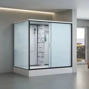 이동식 샤워부스 간이 욕실 조립식 현장 코너형 간편욕실