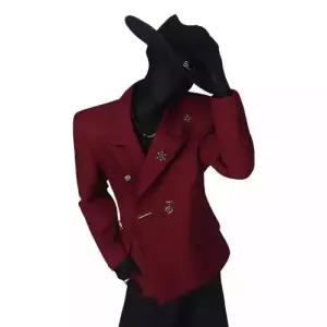 캐주얼 남친 재킷 트렌디 럭셔리 정장 싱글 DUCHI1