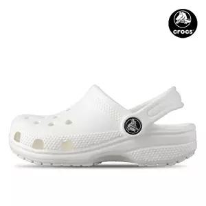 [크록스]크록스 키즈 클래식 클로그 K 아동 주니어 샌들 화이트 206991-100