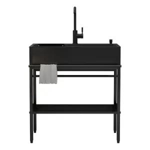 베란다 개수대 싱크대 세면대 간이 사무실 야외 빨래 원룸 깊은 씽크대