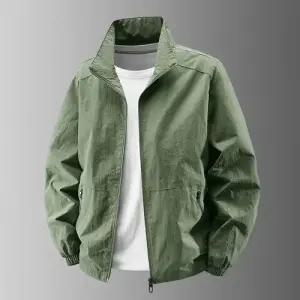 호크아이 남사친 춘추 캐주얼 야상사파리 데일리룩 야상 코트 솔리드 자켓 빅사이즈 내구성 차이나 점퍼 KU