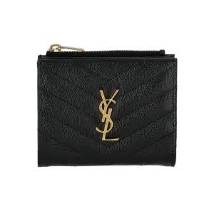 MUST IT_26SS 금장 반지갑 블랙 575879 BOW01 1000