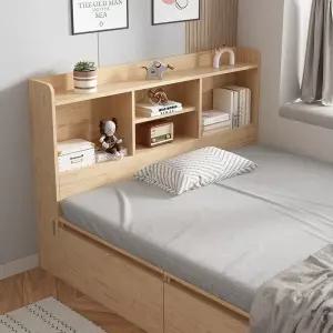 침대헤드선반 원목 머리판 벽보드 수납 틈새 프레임