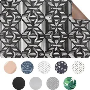 음식과 물을 위한 날랄라스 개 매트 고양이 사료 방수 볼 미끄럼 방지 애완동물 청소하기 쉬운