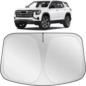 XHRING 윈드실드 선쉐이드 GMC 터레인 2026 2025 2024-2018 액세서리 자동차 전면 유리창 커버와 호환 가능