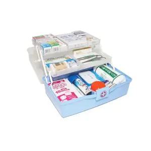 계단식 3단 제작된 이동이 구급함 1호 편리하게