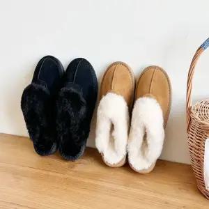 인기상품 여성 2컬러 겨울 데일리 퍼슬리퍼 스웨이드 털슬리퍼 [WFKWTXW_260414]
