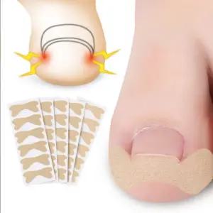 교정 보호 30pcs 파고드는 발톱 테이프 내성 밴드