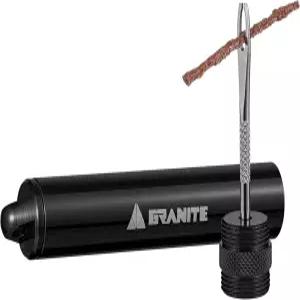 화강암 봉합 타이어 플러그 키트 2개의 장착된 소형 튜브리스 플랫 자전거 수리 산악 및 로드 바이크 펑크