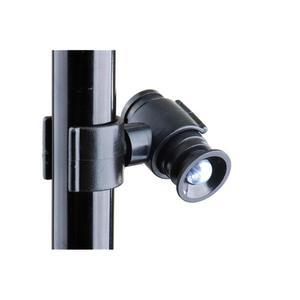 LightBaum 2G - 목발, 지팡이, 보행기를 위한 새로운 개선된 조절 가능한 LED 손전등으로 어두운 시간대에 낙상을 방지하고 완벽한 조명으로 밤에도 볼 수 있습니다(유니버설 튜브 마운트)