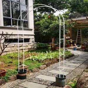 넝쿨 지지대 아치형 철재 넝쿨지주대 빈티지 오벨리스크 아치 화단 꾸미기
