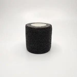 테이핑 방지 무릎 5cm 검정 언더랩 밴드 발목 헬스