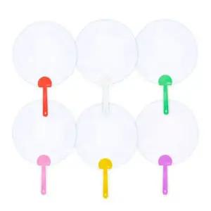 그리기부채 만들기재료 꾸미기 하드보드지 원형부채 만들기