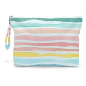 포콩나 습식 건조 가방 수영복 여행용 기저귀 세면도구 방수 대형 메이크업 여성용 지퍼 파우치 여자 자매