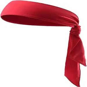 여성 남성용 퀵 드라이 스포츠 헤드밴드 모이스처 위킹 스웨트 헤어밴드 스트레치 타이 스카프 랩 반다나