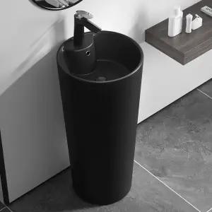 긴다리세면대 원형  탑볼 DIY 욕실 리모델링 개별 사각