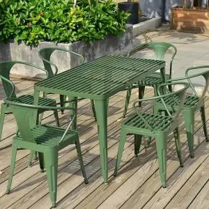 야외 테이블 의자 테라스 테이블의자세트 카페 북유럽