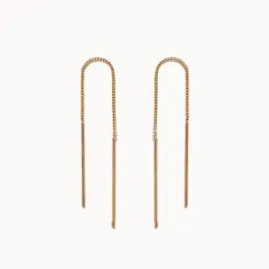 [제이로렌]제이로렌 11G0114 10k 골드 체인 롱귀걸이