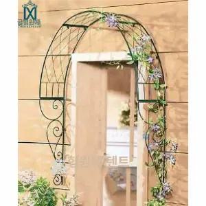 철제 아치 현관문 덩쿨 야외 덩굴 지지대 연철 정원문
