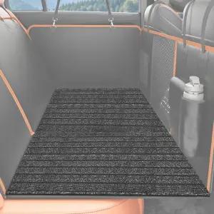 뒷좌석 익스텐더용 도그 매트 하드 바텀이 있는 차량 커버용 미끄럼 방지 러그 방수 반려동물 보호 패드 핏