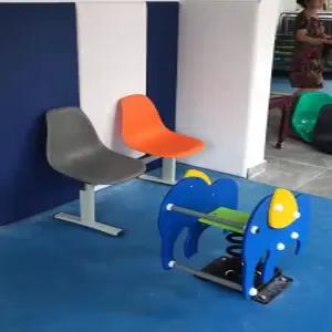 플라스틱 정류장 의자 인테리어 벤치