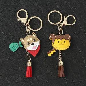 열쇠고리 시바견 당고 키링 2종세트 WFLOU34