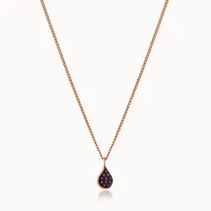 [제이로렌]제이로렌 04G0189 물방울 청다이아 14K 목걸이