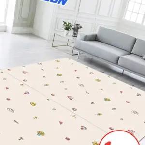 우리가족 놀이방매트 2P 뽀로로 스윗 200x140x1.0cm 유아 아기 매트 베란다 복도