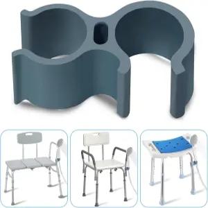 샤워 의자용 알리세니어스 헤드 홀더 부착물 목욕 시트용 핸드 장착 트랜스퍼 벤치 용품 범용 핏 보조 기구