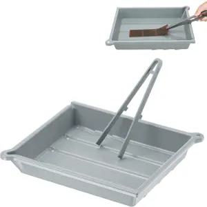 그레이 13x15 다크룸 인쇄 필름 개발 사진 트레이 애호가를 위한 집게 대형 처리 용지 8x10 4x5 5x7