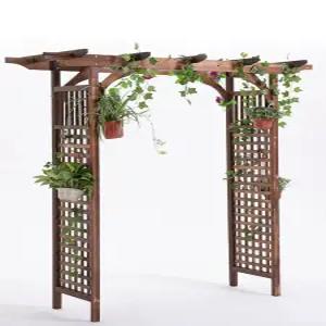 대문 아치 게이트 전원주택 장미 지지대 터널형 가든터널