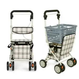 성인용 실버카 할머니 보행 보조기 노인 유모차 보행기