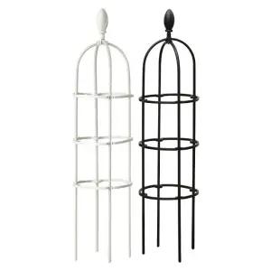 오벨리스크 넝쿨 식물 울타리 장미아치 덩굴 철제