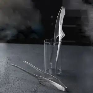 주방집게 고기 스텐 요리 핀셋 2P 24cm 미용소품 메이크업 젓가락 면핀셋