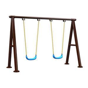야외 놀이 철제 그네 스윙 2인용 놀이터그네 기구 시설 안장