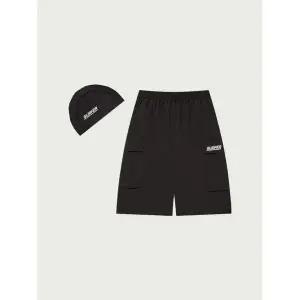 HANGTEN TEENS 행텐틴즈 밴딩 카고 스윔팬츠 모자셋업_100(14520-078-403-69)