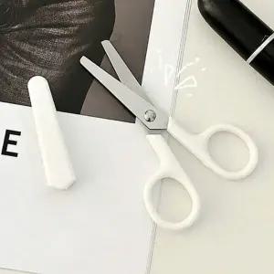 EAS 문구 취미 펫 사무용품 문구용품 가위 화이트 미니_24993558