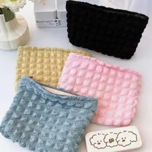 여자 데일리 회사원 사각 컬러 멀티 파우치 미니 백_24993620