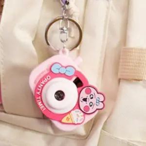 ( )콜리 인형키링 빤쮸토끼 굿즈 미니 빔 카메라 키링 (아이스크림)_24994023