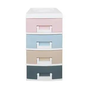 ( )[도매포유]파스텔 수납박스 4단 미니형 소품 서랍장_24994858