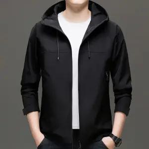 크리링 남친 춘추 캐주얼 잠바 야상사파리 재킷 야상 후드 상의 트렌드 배색 탈부착 코트 KKE3