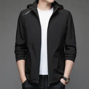 크리링 남성용 남친 봄 캐주얼 가을 야상사파리 코트 상의 탈부착 잠바 재킷 후드 아웃도어 슬림핏 KKE3