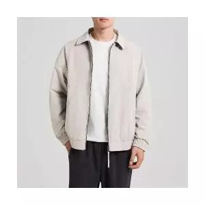 크리링 남성 남친 잠바 야상사파리 리버시블 야상 점퍼 가을 칼라 코트 KKE3