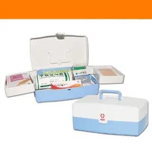 약상자 재난대비 가정용 구급 내용물 10종구급함 세트 구급약 구급통 구급약품 비상약 응급키트 약통