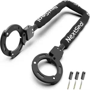 전동 스쿠터 잠금장치 고급 키리스 있는 35.5인치 방지 자전거 체인 액세서리 울타리