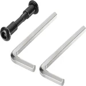 PATIKIL 고정 볼트 나사 접이식 샤프트 잠금 배치 M365 전동 스쿠터용 교체